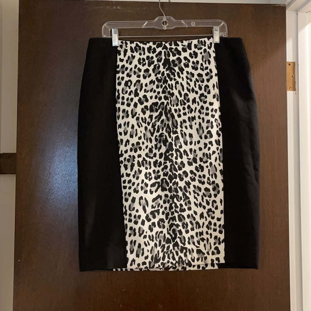 Black House White Market cheetah pencil skirt